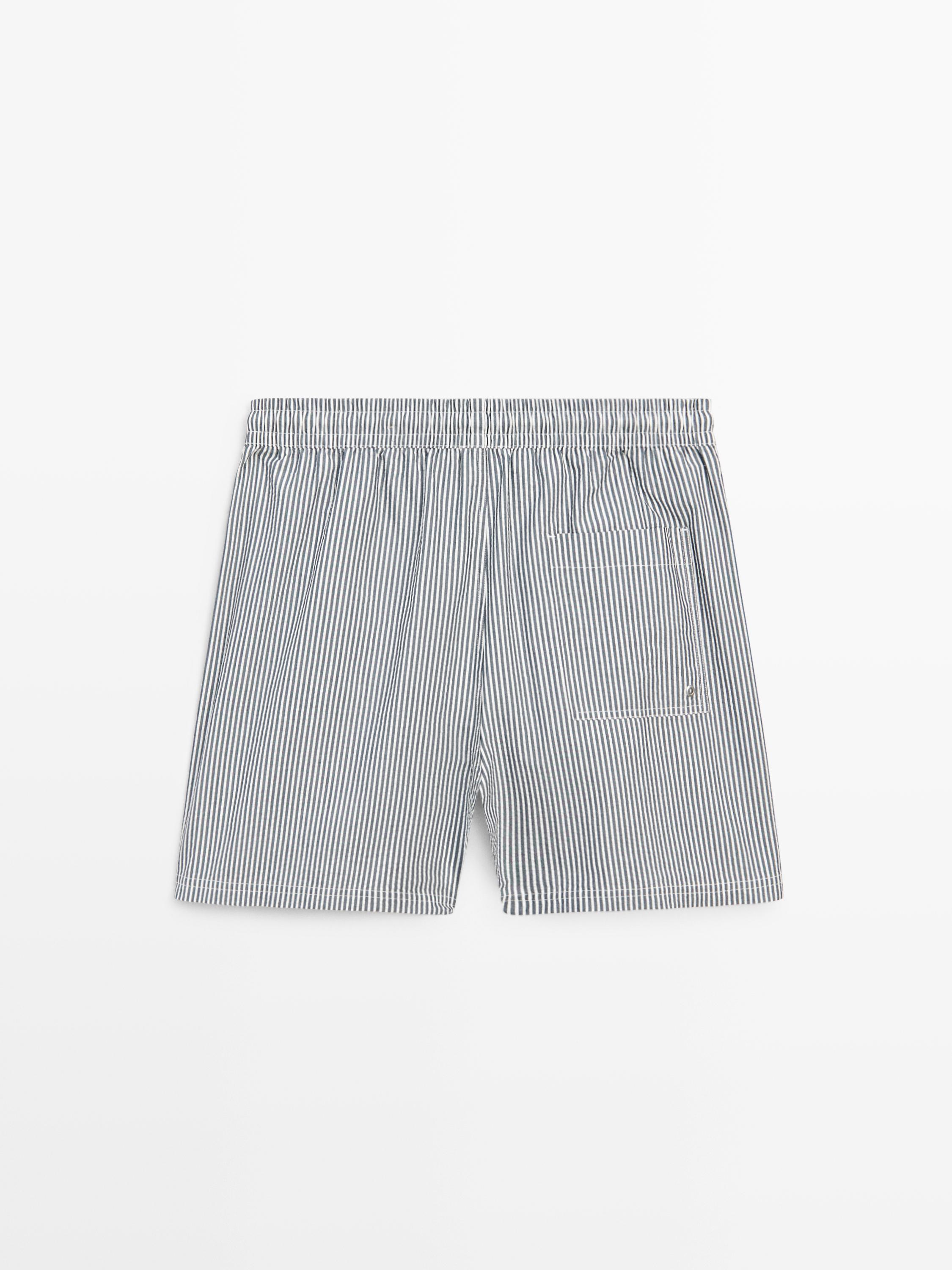 Maillot de bain à rayures